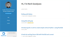 Desktop Screenshot of markgoodyear.com
