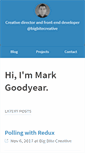 Mobile Screenshot of markgoodyear.com